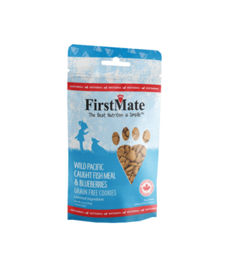 FirstMate Mini Trainers Treats for Dogs - Fish Meal & Blueberries 226 g (8 oz)