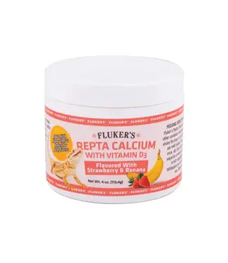 Flukers Repta Calcium with Vitamin D3 Fruit Flavored 4oz