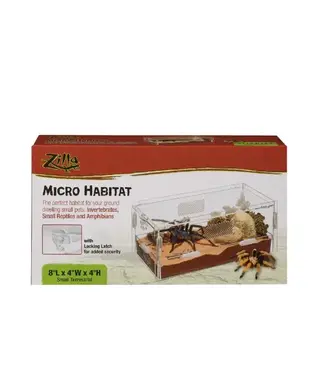 Zilla Micro Terrestrial Habitat- Two Sizes Available