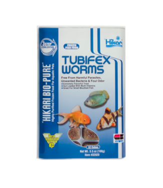 Hikari Bio-Pure Frozen Tubifex Worms 100 g (3.5 oz)