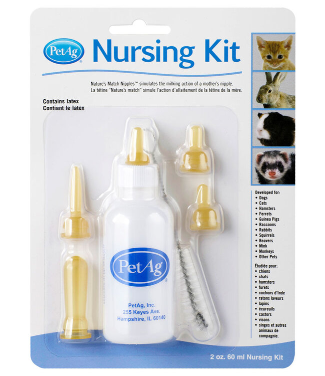 PetAG PetAG KMR Nursing Kit 120 ml (2 oz)
