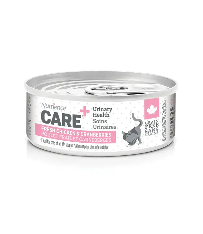 Nutrience Care Urinary Health Pate for Cats Chicken & Cranberries 156g (5.5 oz)