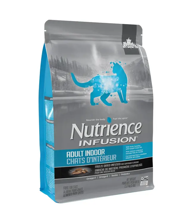 Nutrience Infusion Indoor Recipe with Fresh Wild-Caught Fish for Adult Cats 2.27 kg (5 lbs)