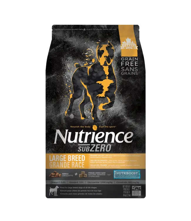 Nutrience Grain Free Subzero Fraser Valley for Large Breed Dogs 10 kg (22 lbs)
