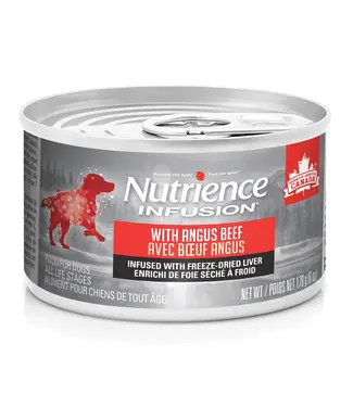 Nutrience Infusion Pate with Angus Beef Canned Food for Dogs 170 g (6 oz)