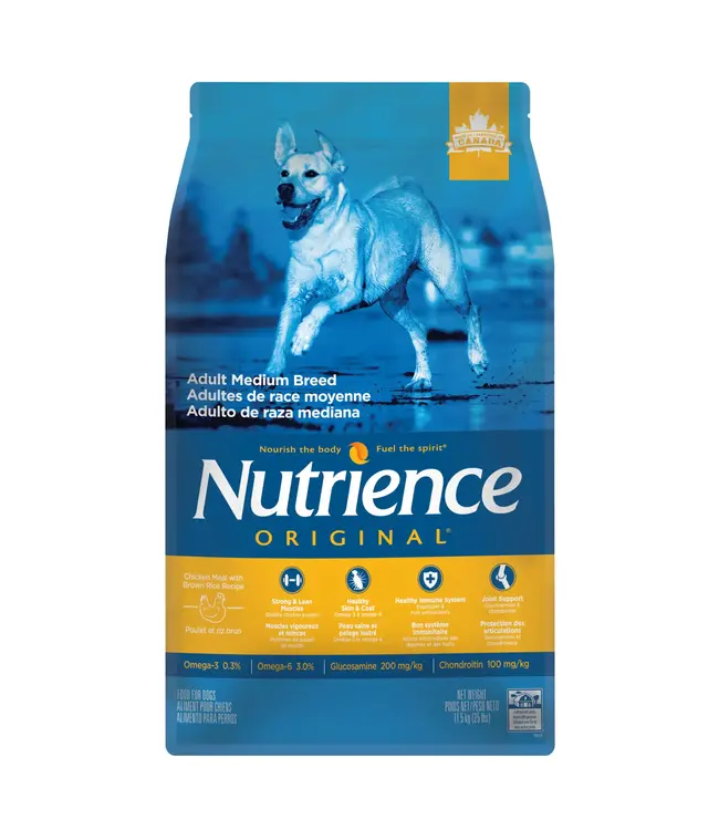 Nutrience Original Chicken for Medium Breed Dogs 11.5 kg (25 lbs)