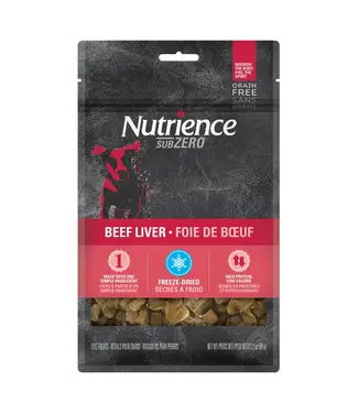 Nutrience Subzero Freeze-Dried Beef Liver Treat for Dogs 90 g (3 oz)