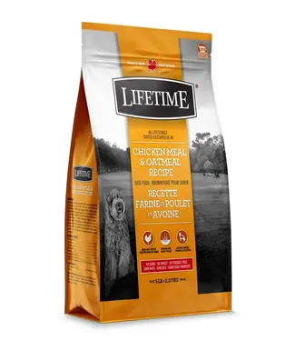 Lifetime All Life Stages Chicken & Oatmeal for Dogs