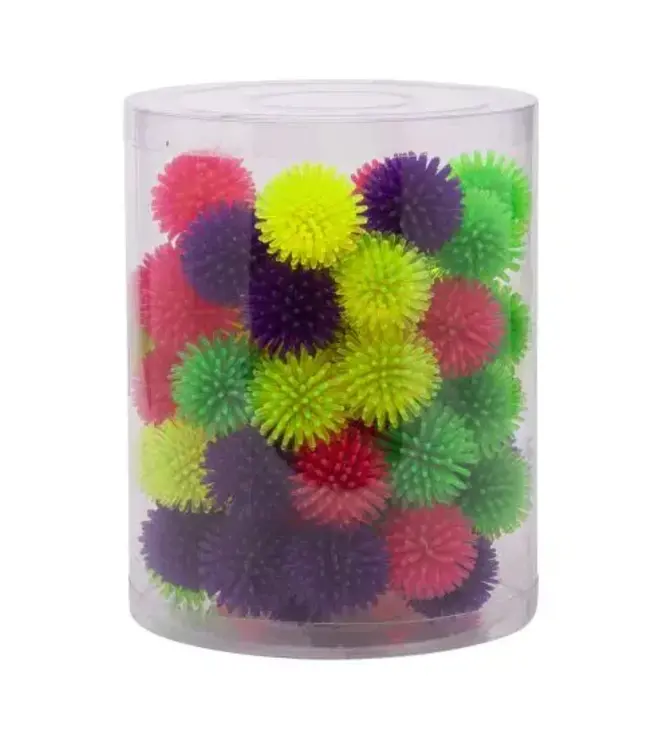 Bud'Z Coloured Hedgehog Ball Toy for Cats and Kittens