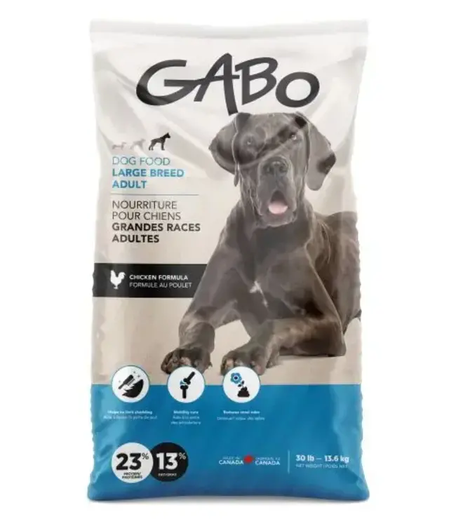 Gabo Chicken Formula for Large Breed Dogs 11.6 kg (30 lbs)