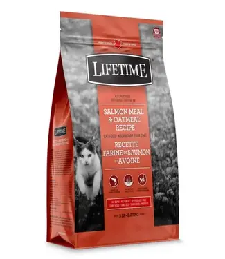 Lifetime All Life Stages Salmon and Oatmeal for Cats