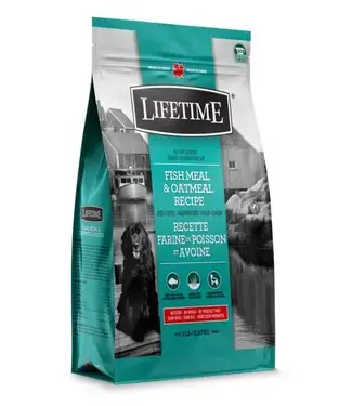 Lifetime All Stages Fish Meal & Oatmeal for Dogs