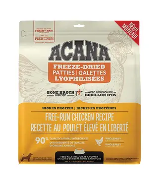 Acana Freeze-Dried Patties - Chicken Recipe for Dogs 397 g (14 oz)