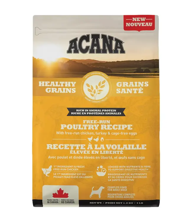 Acana Healthy Grains Free-Run Poultry Recipe for Dogs