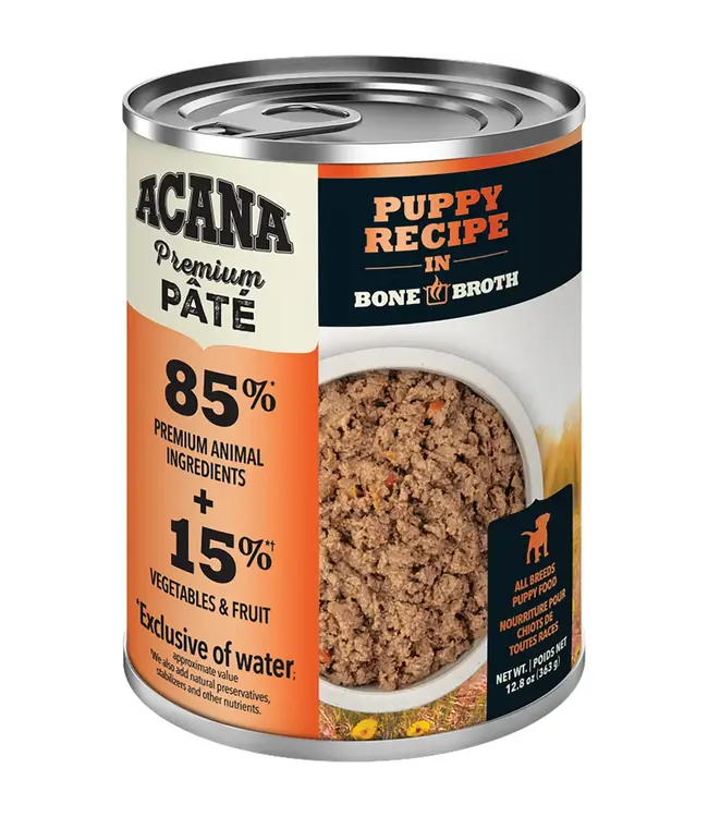 Acana Premium Pâté Puppy Recipe in Bone Broth 363 g (12.8 oz)