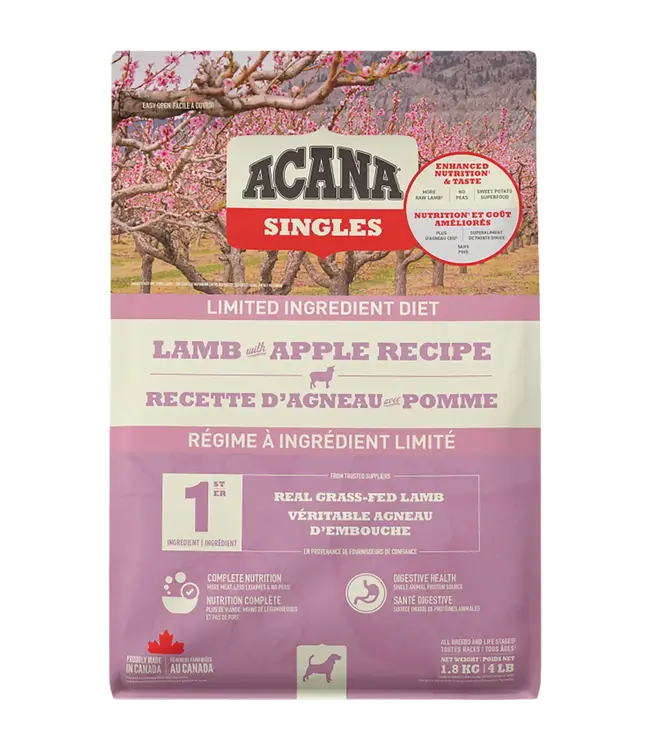 Acana Singles Limited Ingredient Lamb with Apple for Dogs