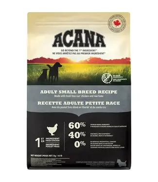 Acana Small Breed Recipe for Adult Dogs