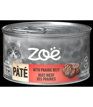 Zoë Pâté with Prairie Beef - Can for Cats 85 g (3 oz)