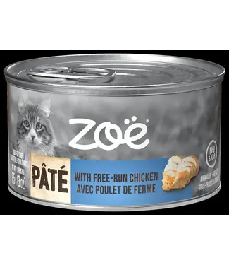 Zoë Pâté with Free-Run Chicken - Can for Cats 85 g (3 oz)