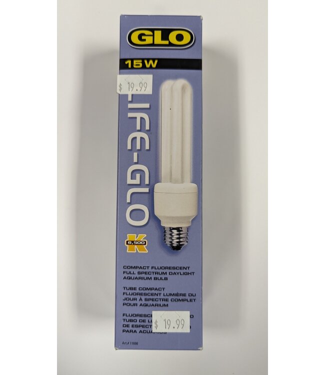 Life-Glo Compact Fluorescent Bulb 15W