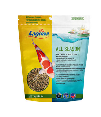 Laguna All Season Goldfish & Koi Floating Pond Food 2 kg (4.4 lb)