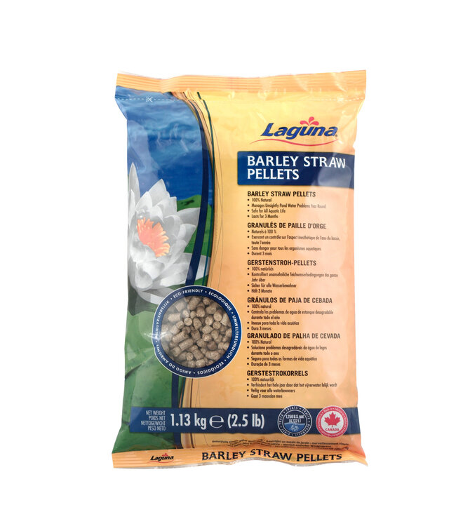 Laguna Barley Straw Pellets 1.13 kg (2.5 lb) with Mesh Bag
