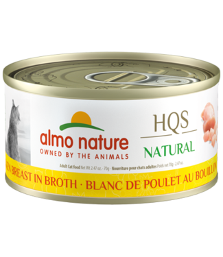 Almo Chicken Breast in Broth Cans for Cats