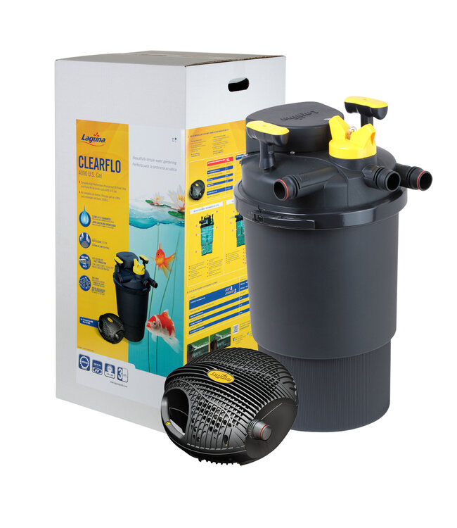 Laguna Laguna ClearFlo 4000 Complete Pump, Filter and UV Kit - For ponds up to 4000 US gal