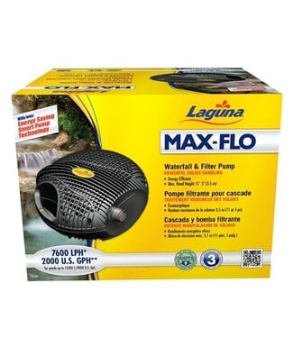 Laguna Max-Flo 2000 Waterfall & Filter Pump for Ponds up to 4000 U.S. gal