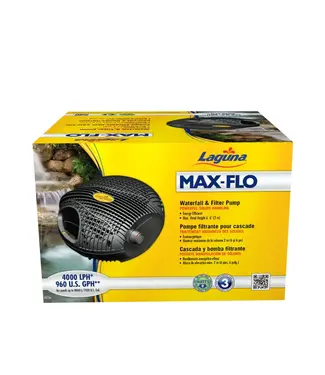 Laguna Max-Flo 960 Waterfall & Filter Pump for Ponds up to 1920 U.S. gal