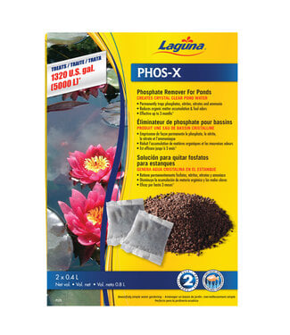 Laguna Phos-X Phosphate Remover - Treats up to 5000 L (1320 U.S. gal.)