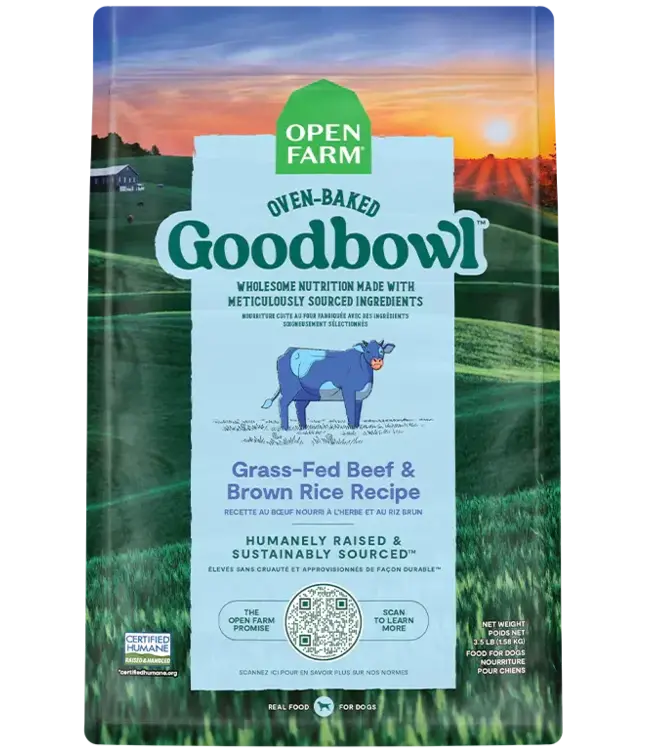 Open Farm GoodBowl Grass-Fed Beef & Brown Rice for Dogs