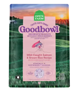Open Farm GoodBowl Wild-Caught Salmon & Brown Rice for Cats