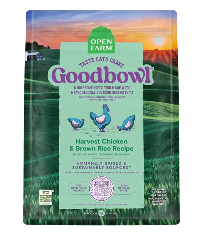 Open Farm GoodBowl Harvest Chicken & Brown Rice for Cats