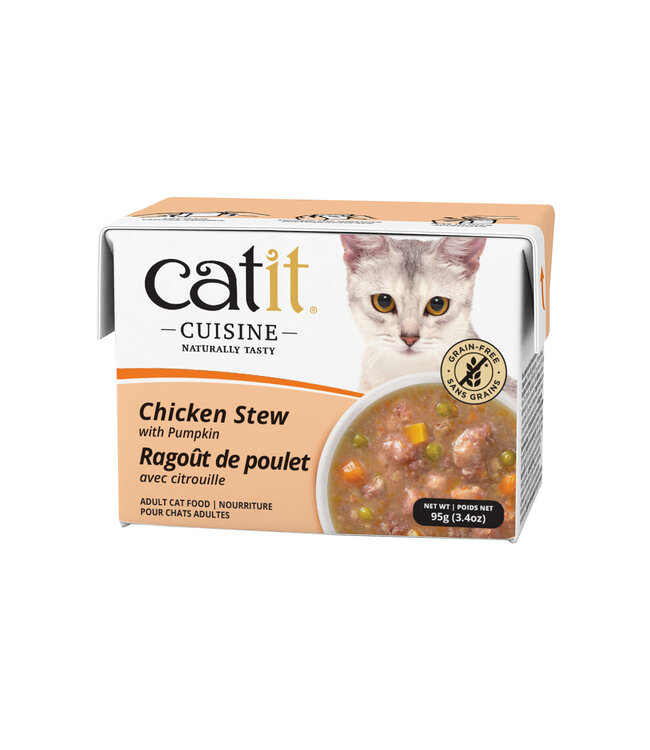 Catit Cuisine Chicken Stew with Pumpkin for Cats 95 g (3.4 oz)