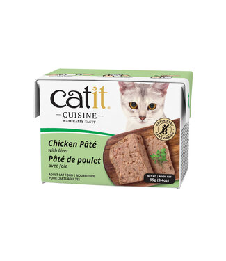 Catit Cuisine Chicken Pâté with Liver for Cats 95 g (3.4 oz)