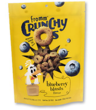 Fromm Crunchy O's Dog Treats Blueberry Blasts Flavour 170 g (6 oz)