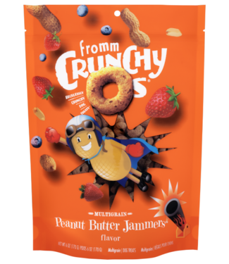 Fromm Crunchy O's Multigrain Peanut Butter Jammers 170 g (6 oz)