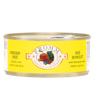 Fromm Four Star Chicken Pâté Can for Cats 155 g (5.5 oz)