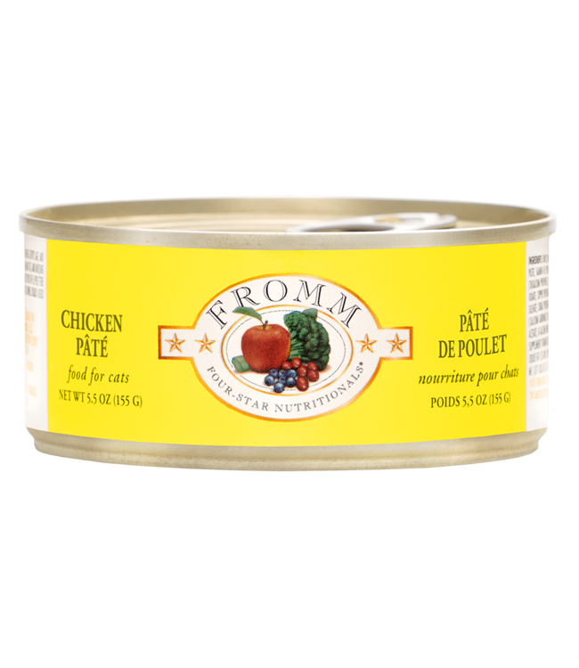 Fromm Four Star Chicken Pâté Can for Cats 155 g (5.5 oz)