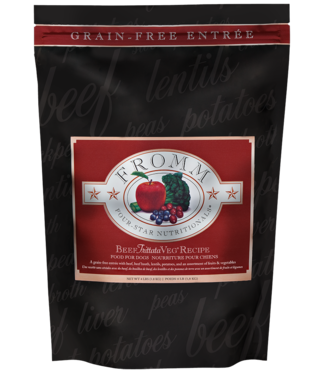 Fromm Four Star Grain Free Beef Frittata Veg Dry Food for Dogs