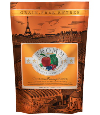 Fromm Four Star Grain Free Chicken au Frommage Dry Food for Dogs