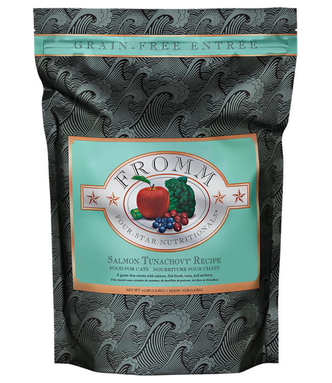 Fromm Four Star Grain Free Salmon Tunachovy Dry Food for Cats