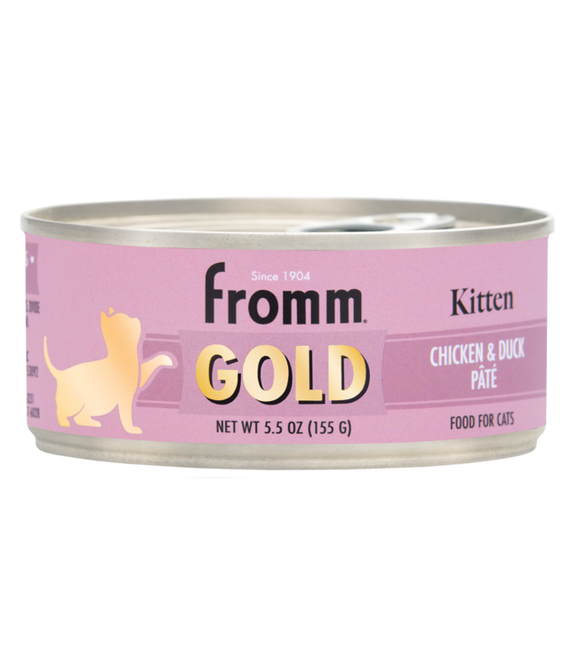 Fromm Gold Chicken & Duck Pate Kitten Can 155 g (5.5 oz)