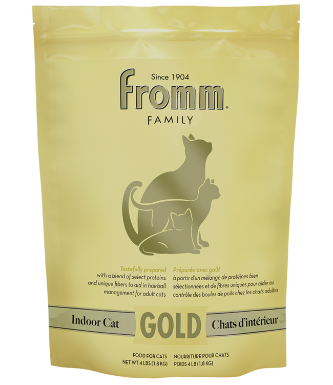 Fromm Gold Indoor Cat Food 4lb 1.8kg Southwest Pet London s Premier Pet Store