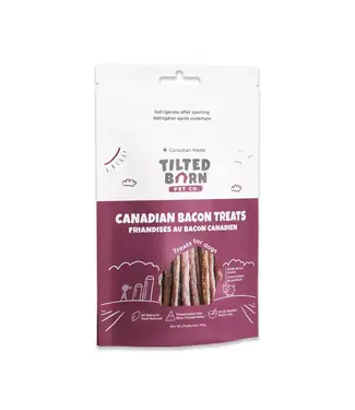 Tilted Barn Pet Co. Canadian Bacon Treats for Dogs 100 g