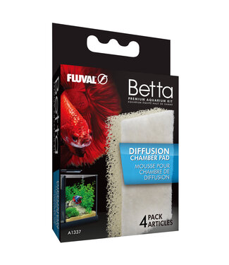Fluval Betta Diffusion Chamber Pad - 4 pack