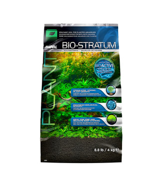 Fluval Bio-Stratum Volcanic Aquarium Soil - Powder Format - 4.4 kg (8.8 lb)