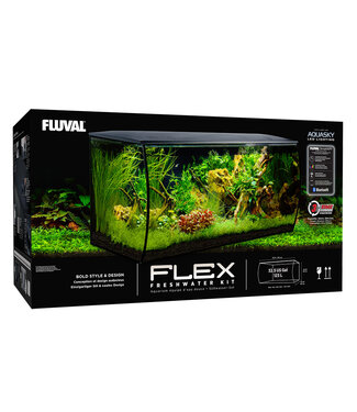 Fluval Flex Aquarium Kit 123L (32.5 US Gal) White