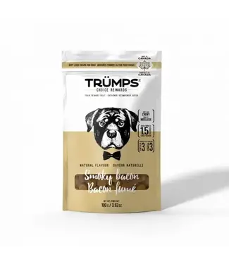 Trumps Natural Flavour Smoky Bacon Treats for Dogs 100g